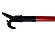 DRĄŻEK TELESKOPOWY DO ZDEJMOWANIA ODZIEŻY CZERWONY 90 150 CM LEKKI