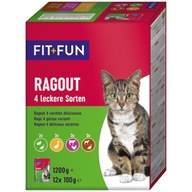 FIT + FUN Adult Ragout 4 rodzaje 12 x 100 g