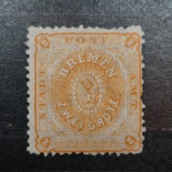 Niemcy, BREMA 1866 Mi.10