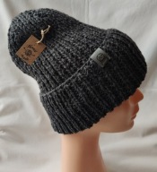 (03) Czapka wełniana XS/S - rozmiar uniwersalny ok. 48 - 54 cm.