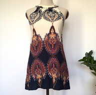 Boho bluzka Atmosphere 36 top z łezką na plecach (673)