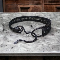 Handmade...Wyjątkowa bransoletka z czystej miedzi