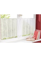 9091 ZAZDROSTKA Z HAFTEM I KORONKĄ WIESZANA - TUNEL 150 X 60