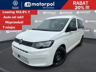 Volkswagen Caddy MAXI/7 osób, diesel 2.0 TDI 102KM