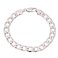 83702 BRANSOLETKA PLATYNOWANA 19,5 CM 8,2 MM splot pancerka