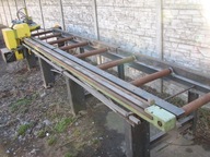 pila tasmowa podajnik stół rolkowy agregat hydrauliczny