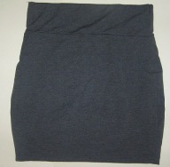 CIEMNOSZARA ELASTYCZNA SPÓDNICA MINI WAREHOUSE 38