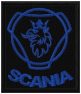 Termo Naszywka Scania Orzeł Ciężarówka Motoryzacja Haftowana Naprasowanka
