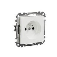 Gniazdo Elektryczne ścienne Schneider Electric biały SDD111012