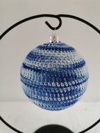 bombka na choinkę śr.8 cm HAND MADE