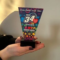 Statuetka szklana 34. Finał WOŚP