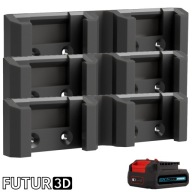 Uchwyt podwójny na akumulator Erbauer 12V EXT DualVolt z blokadą