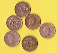 Zambia 1 Ngwee 1983 r.