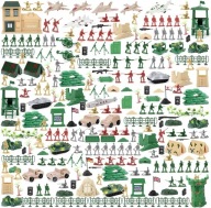 303x ŻOŁNIERZYKI ZESTAW BAZA WOJSKOWA SAMOLOTY DLA DZIECI NA PREZENT ŚWIĘTA