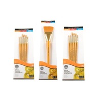 DALER ROWNEY Zestaw 12 pędzli do farb akrylowych TAKLON