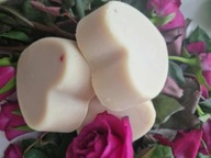 Naturalne mydło różane z olejem migdałowym 3szt ręcznie robione