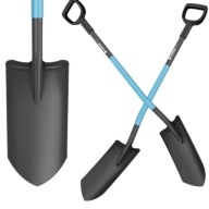 SZPADEL METALOWY DRENARSKI OSTRY SZKÓŁKARSKI IDEAL PRO WYTRZYMAŁY NA LATA