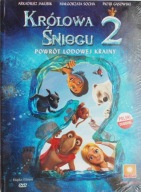 KRÓLOWA ŚNIEGU Powrót Lodowej Krainy DVD z książką