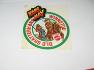 KAROL MAY naklejka MATTEL WINNETOU OLD SHATTERHAND naklejka z PRL