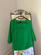 Zielona koszula mgiełka vero moda 34 36