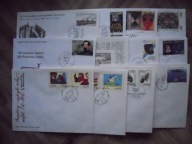 ZESTAW FDC PRL Z LAT 1993-1994 17 KOPERT