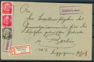 Myslowice Myslowitz - Berlin list polecony R - f1