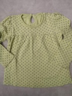 Zielona bluzeczka w kropki