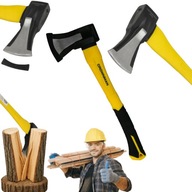 SIEKIERA ROZŁUPUJĄCA DO ŁUPANIA RĄBANIA DREWNA GŁOWICA ZE STALI WĘGLOWEJ