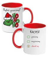Świąteczny kubek z imieniem na prezent CIASTEK ŚWIĘTA śmieszny MIKOŁAJKI