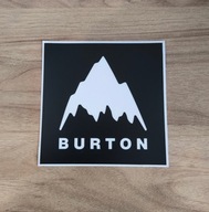 Naklejka BURTON SNOWBOARDS na snowboard samochód deskę skate meble