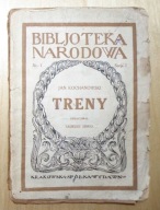 Jan Kochanowski - Treny - Biblioteka Narodowa / wyd. 1930 r.