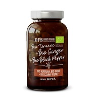 Bio Kurkuma, Imbir i Czarny Pieprz 30 g - ok. 60 tab. DIET-FOOD