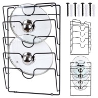 Wieszak NA POKRYWKI uchwyt organizer kuchenny ścienny na ścianę metalowy