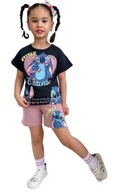 KOMPLET DZIEWCZĘCY STITCH ROZM.104 (3-4 LATA)