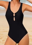 ŚLICZNY strój kąpielowy r.170/176 czarny