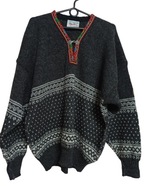 SPORTIQUE CIEPŁY sweter wełniany roz L