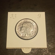 5 ZŁOTYCH / SREBRO /1933 r. / 9 / SUPER STAN