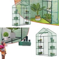 SZKLARNIA OGRODOWA STAZER 73x143x195CM MINI TUNEL FOLIOWY NA KWIATY