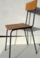 Krzesło metalowe młodzieżowe nr 6 SP Kępno