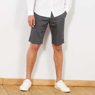 Krótkie spodenki męskie KIABI ciemno szare rozm.46