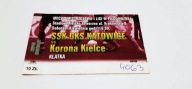 bilet GKS KATOWICE - KORONA Kielce 18.04.2009 (v.2)