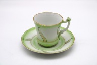 ANTYCZNY ZESTAW KAWA - HERBATA PORCE. CARL TIELSCH 1875-1920 r STARY ŚLĄSK