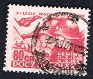 1953 Polska fi 681 - 10-lecie Ludowego Wojska Polskiego