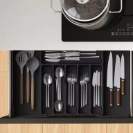 ORGANIZER na PRZYBORY KUCHENNE NOŻE SZTUĆCE WKŁAD do SZUFLADY KUCHENNEJ