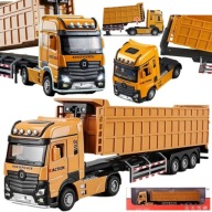 CIĘŻARÓWKA LAWETA TIR SAMOCHÓD CIĘŻAROWY WYWROTKA METAL DŹWIĘK I ŚWIATŁO