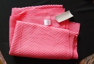 plisowany szal róż