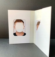 OKŁADKI NA ZDJĘCIA LEGITYMACYJNE BIAŁE 200 SZTUK