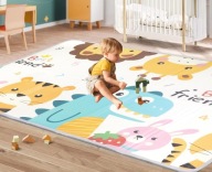 Mata KinderPlay Pianka odwracalna wodoodporna 200x180x1.5cm