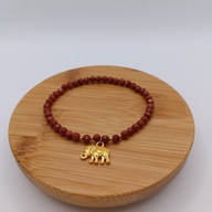 Bransoletka Piasek pustyni z zawieszką ręcznie robiona hand made