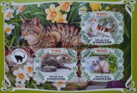 T.0356*A ARKUSIK FAUNA SSAKI KOTY DOMOWE GATUNKI, zwerzęta domowe